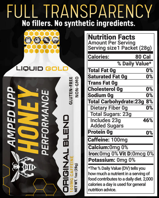 Amped Upp Honey Performance Packet