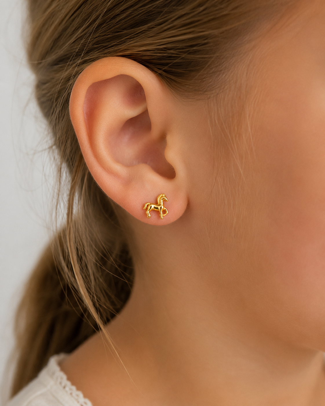 Tiny Horse Earrings
