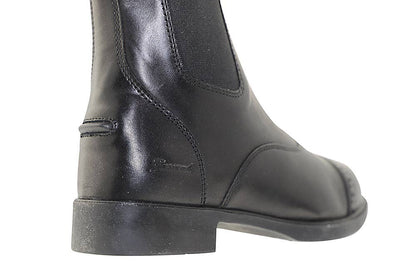 Adult Zip Up Synthetic Leather Paddock Boots: 8 - Riders Choice Supply Co