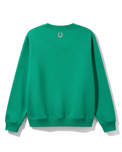 I Love Horses Sweatshirt (Green)