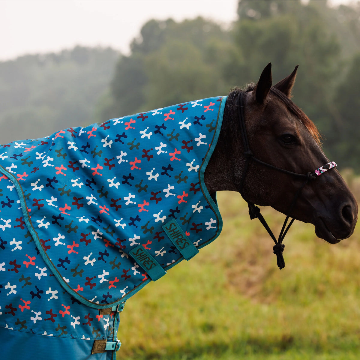 Shires Tempest Original 200 Neck Cover - Dog Balloon