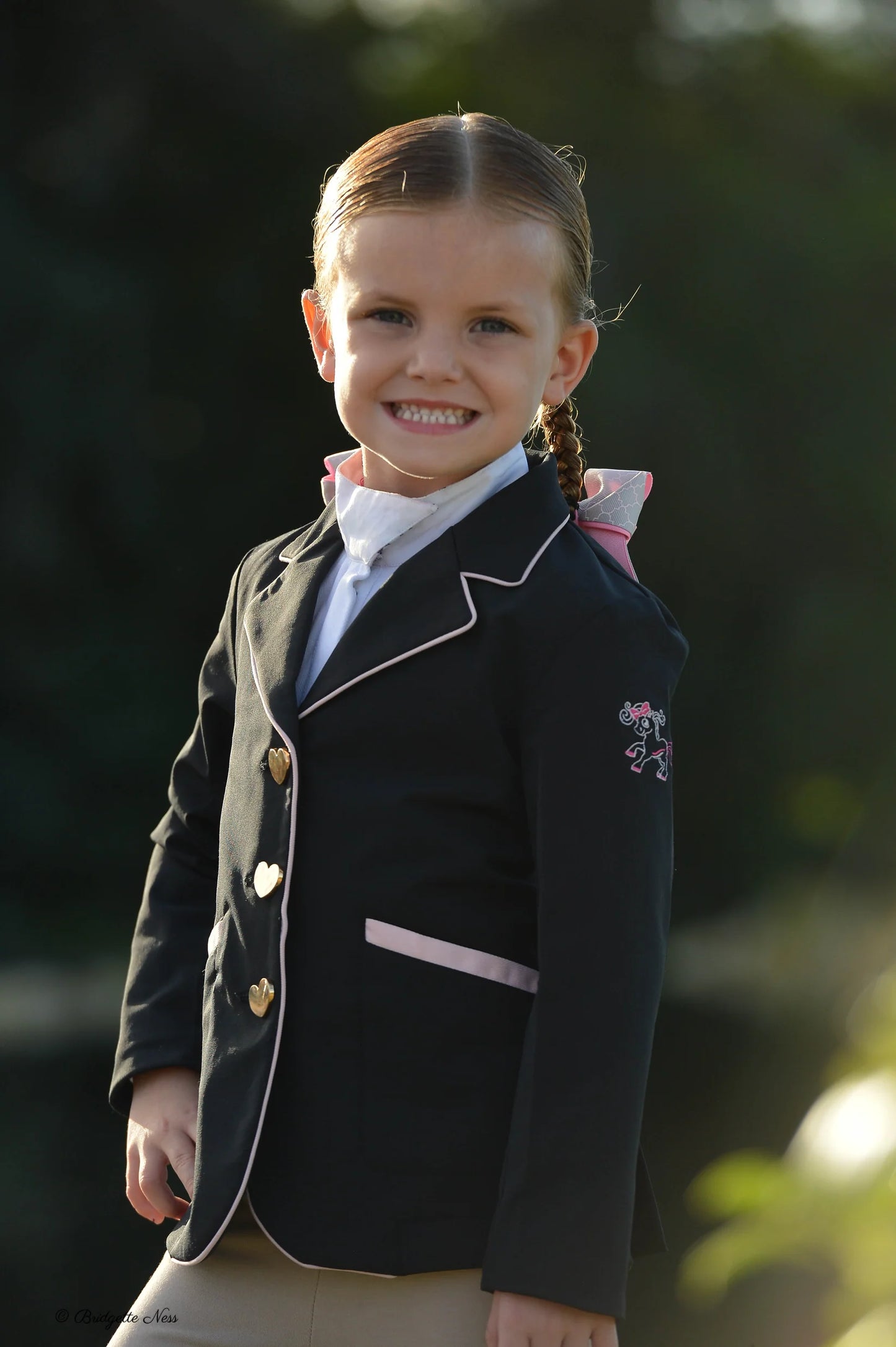 Belle and Bow Show Coat Sweetheart