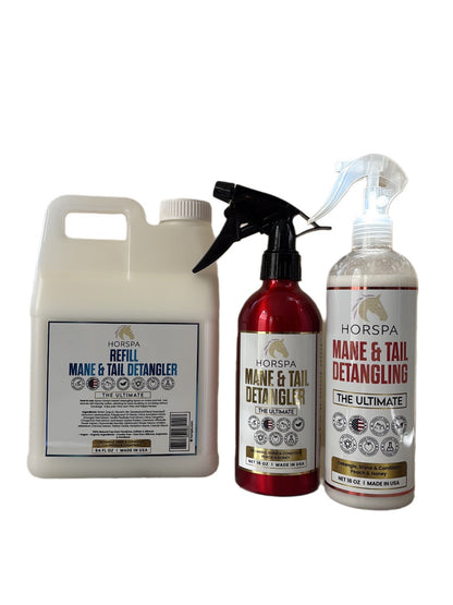Mane & Tail Detangling Spray Peach & Honey - The Ultimate