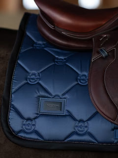Equestrian Stockholm Jump Saddle Pad Dark Venice - Full