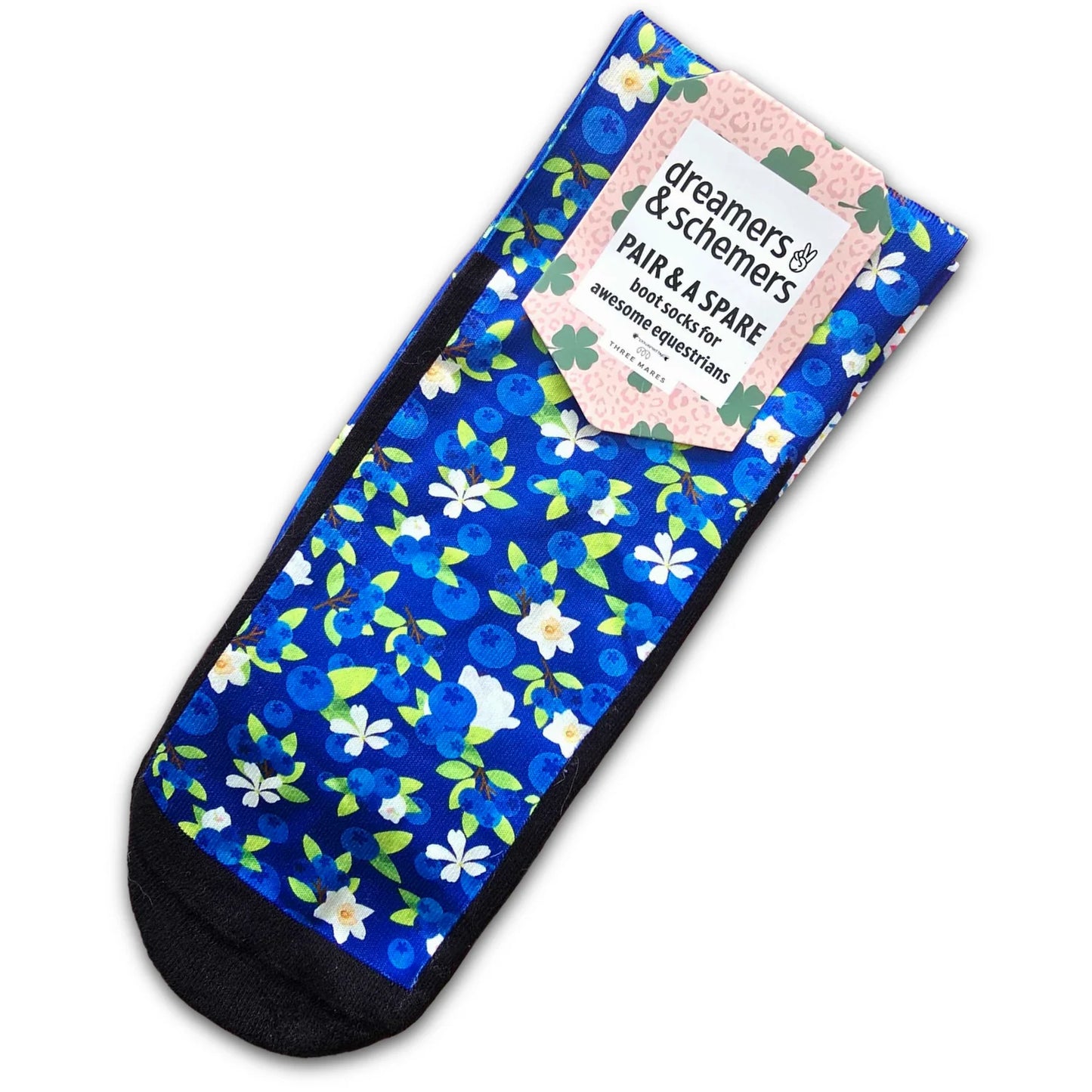 Dreamers & Schemers Pair and a Spare Boot Socks - ADULT One Size - Riders Choice Supply Co