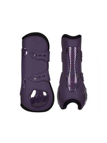 Equestrian Stockholm Anatomic Tendon Boots Black Raven - Full - Riders Choice Supply Co