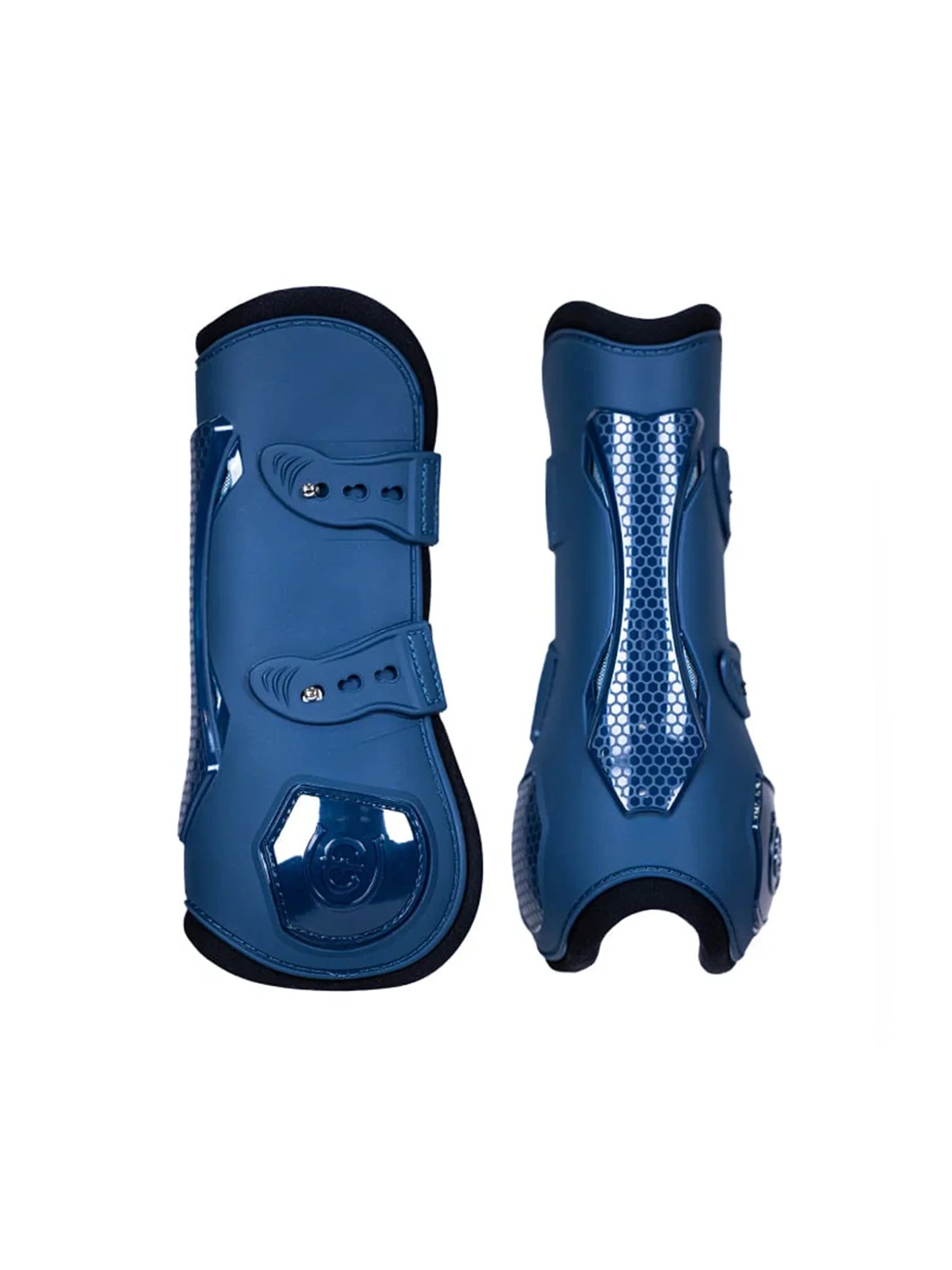 Equestrian Stockholm Anatomic Tendon Boots Blue Meadow - Full - Riders Choice Supply Co