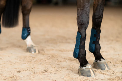 Equestrian Stockholm Anatomic Tendon Boots Blue Meadow - Full - Riders Choice Supply Co
