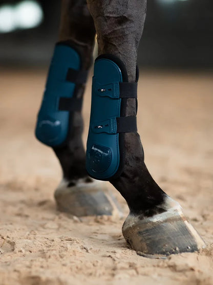 Equestrian Stockholm Anatomic Tendon Boots Blue Meadow - Full - Riders Choice Supply Co