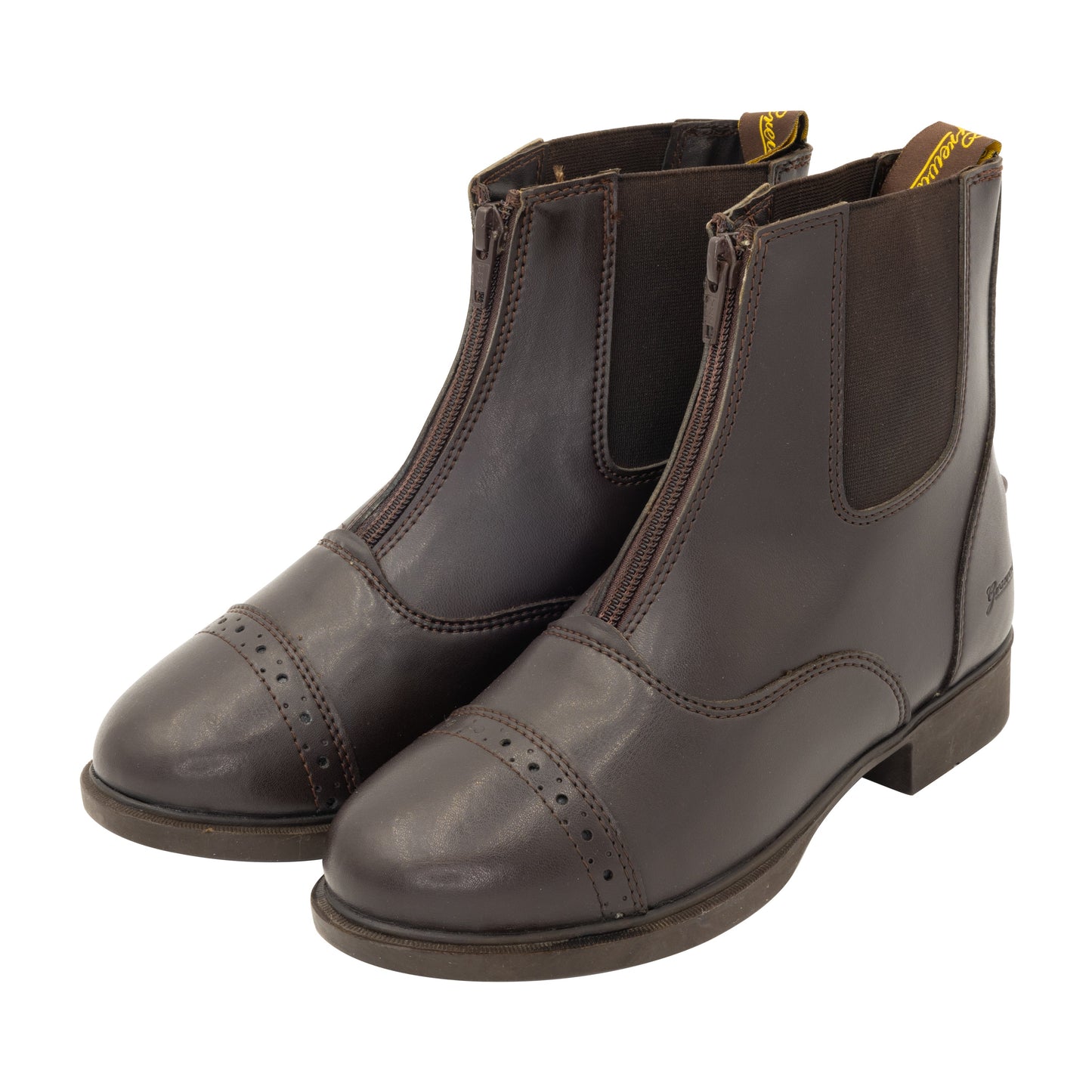 Grewal Equestrian Children's Zip Up Synthetic Paddock Boots - Riders Choice Supply Co