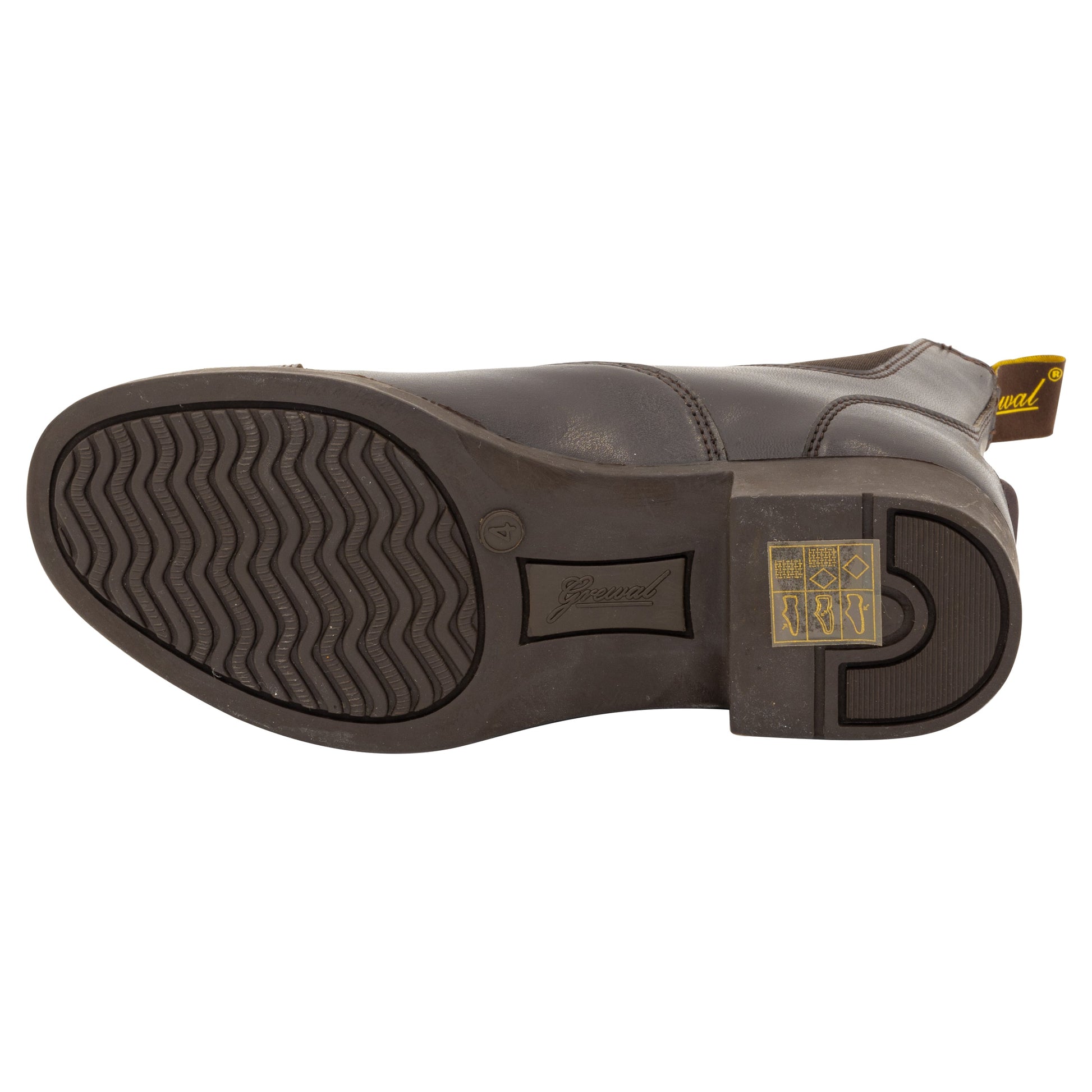 Grewal Equestrian Children's Zip Up Synthetic Paddock Boots - Riders Choice Supply Co