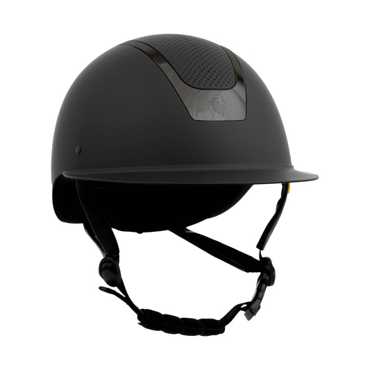 Equinavia Crown MIPS Riding Helmet, Black/Gunmetal