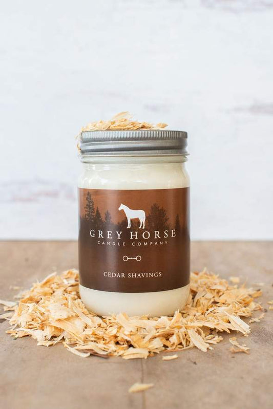 Cedar Shavings Soy Candle - Riders Choice Supply Co