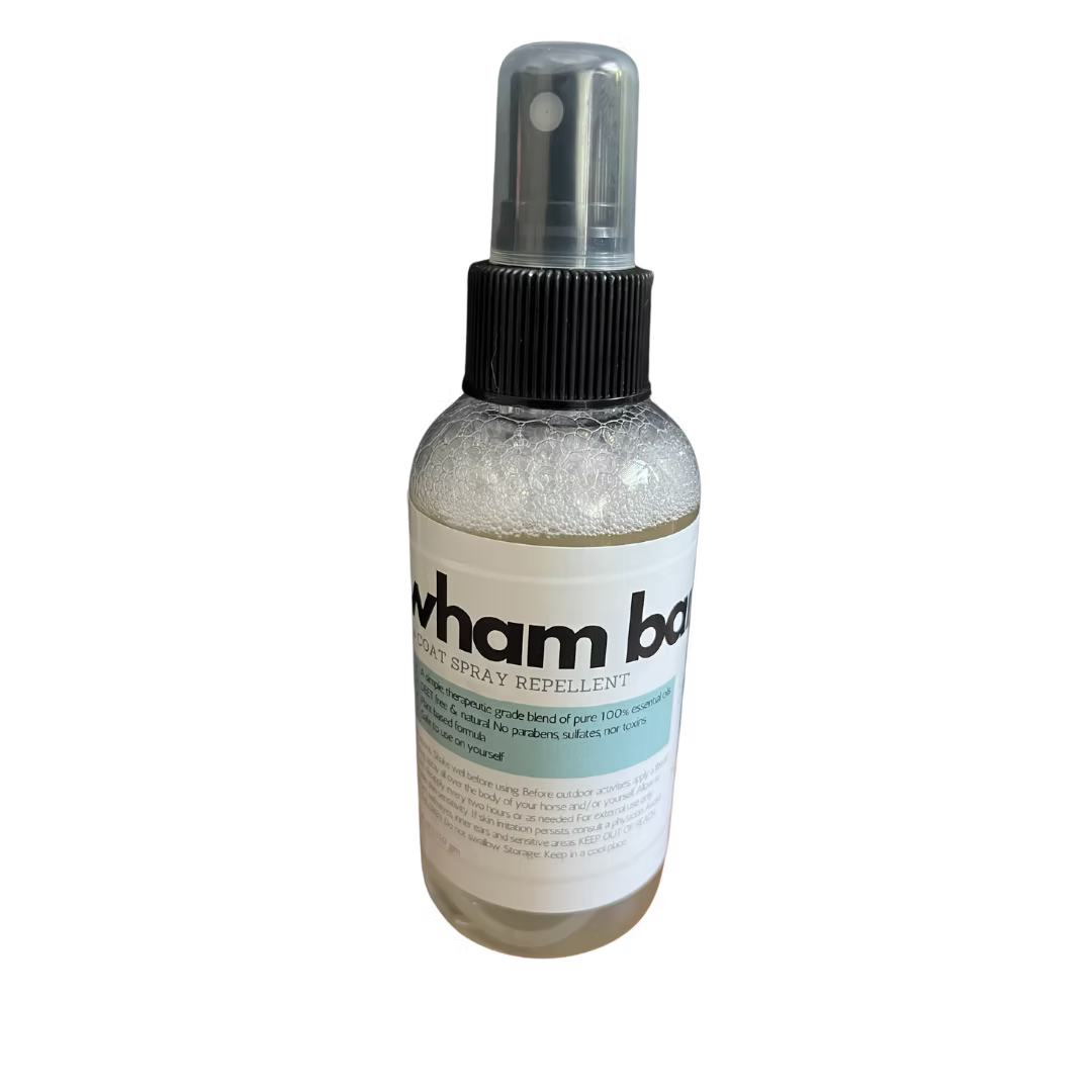 The Infused Equestrian- Wham Bam. A Coat Spray Repellent (4 oz) - Riders Choice Supply Co