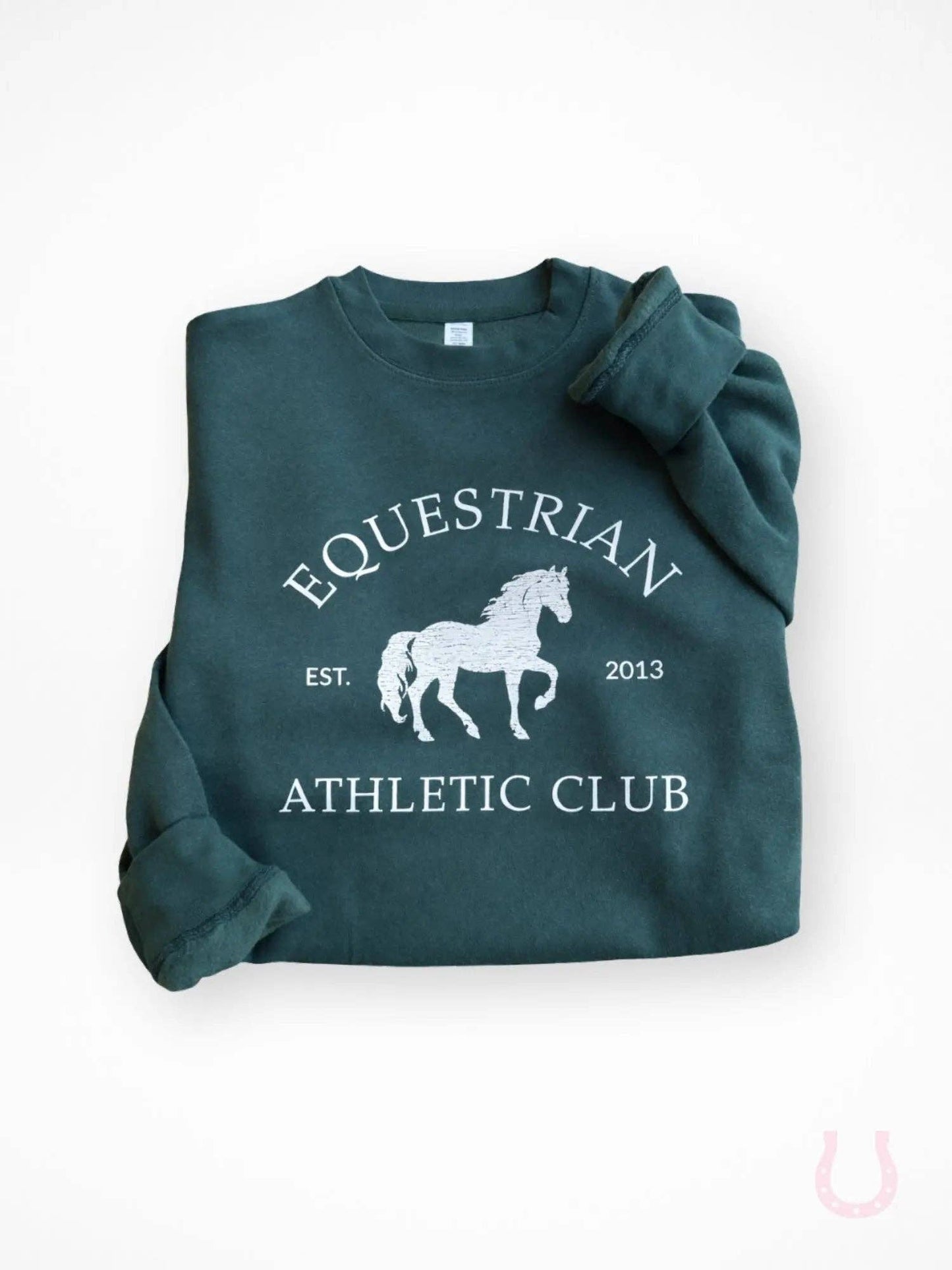 Equestrian Athletic Club Sweatshirt (Green)