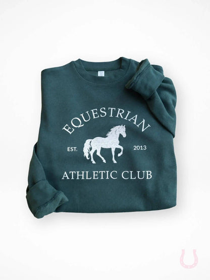 Equestrian Athletic Club Sweatshirt (Green)
