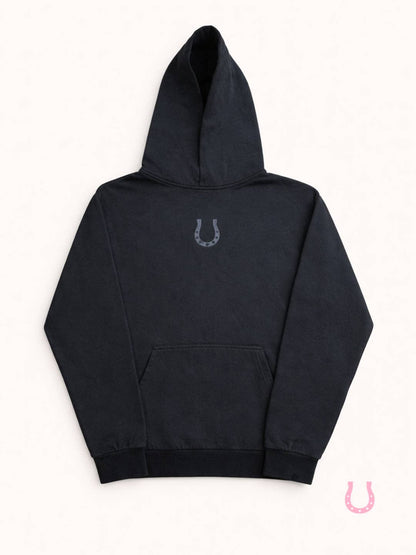 Fortuna Horseshoe Embroidered Hoodie