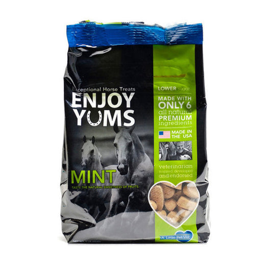 Enjoy Yums Horse Treats 1 Lbs Mint Flavor - Riders Choice Supply Co