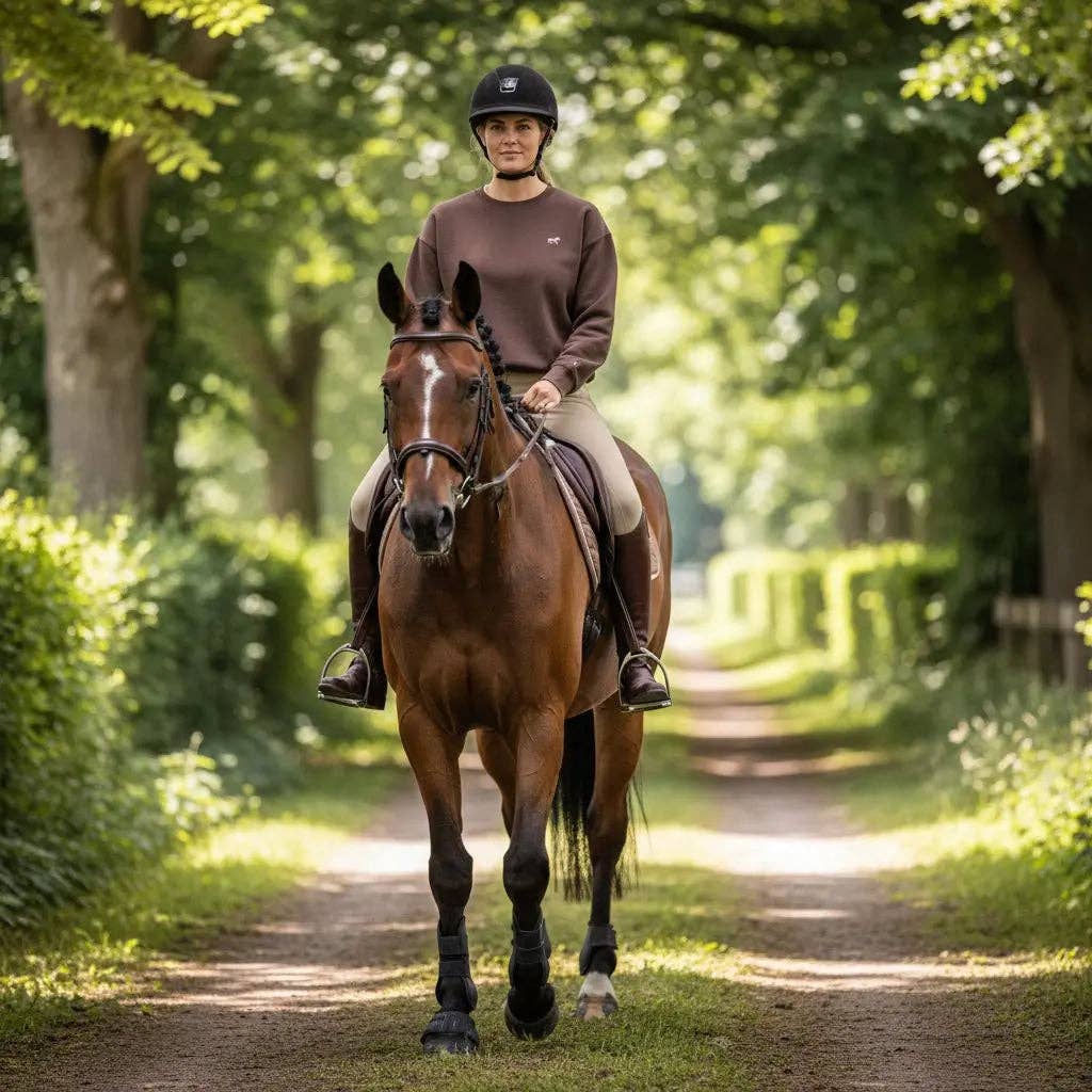 Chestnut Charm Horse Sweatshirt