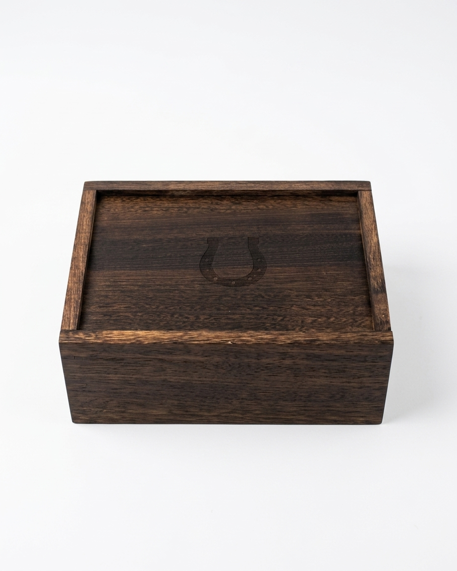 Horse Keepsake Wood Box