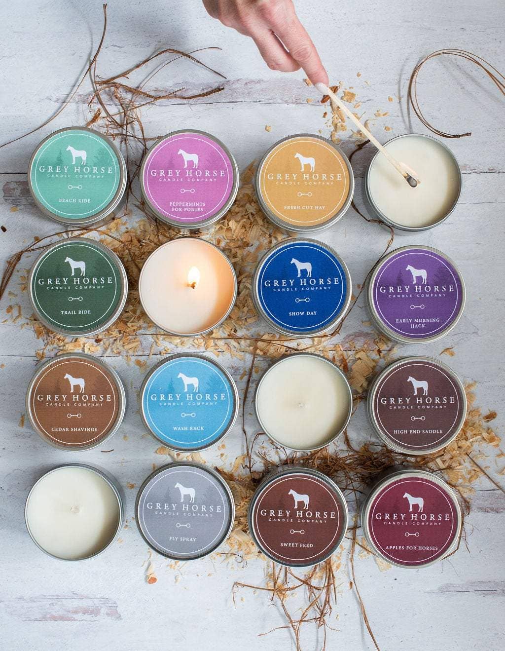 Soy Candle Tins - Riders Choice Supply Co