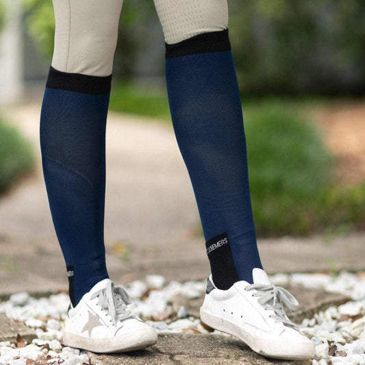 Simple Solid Pair of Socks - Dark Navy - Riders Choice Supply Co