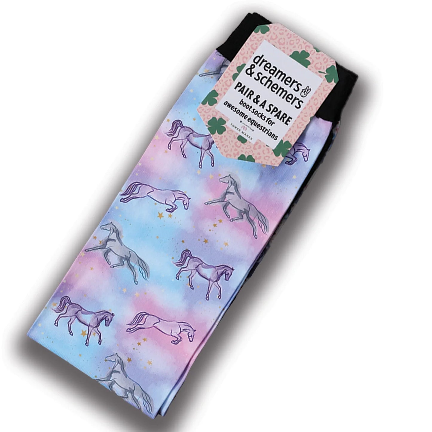 Dreamers & Schemers Pair and a Spare Boot Socks - ADULT One Size - Riders Choice Supply Co