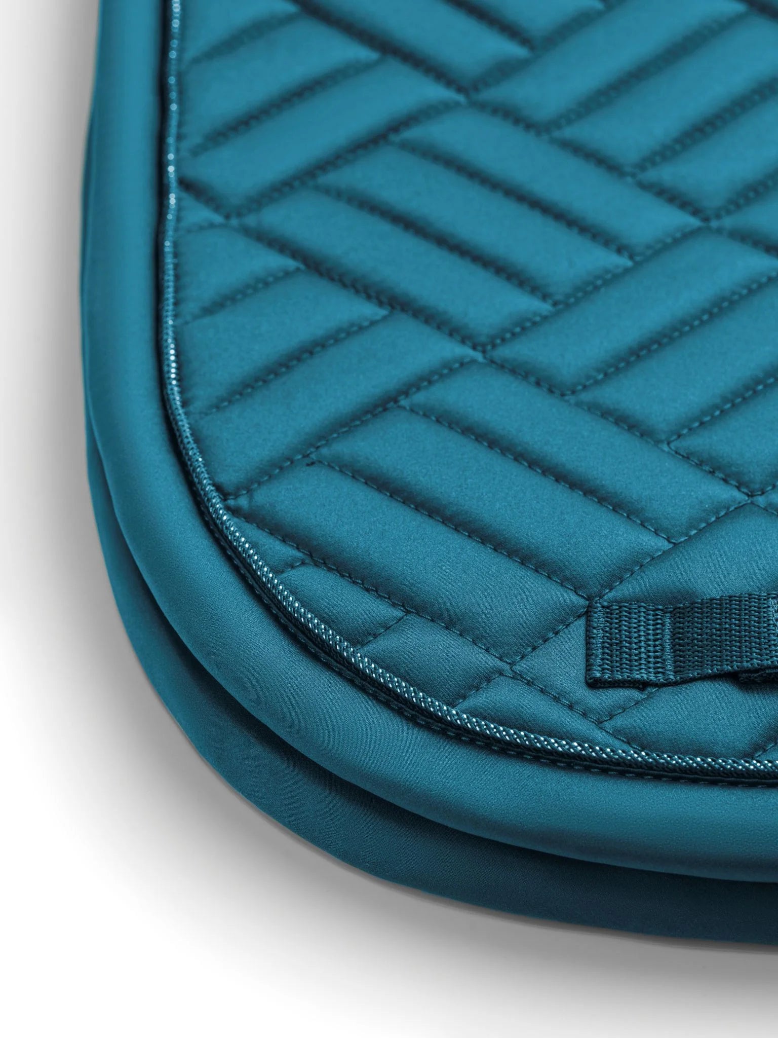 Equestrian Stockholm Dressage Saddle Pad Modern Teal Blue - Riders Choice Supply Co