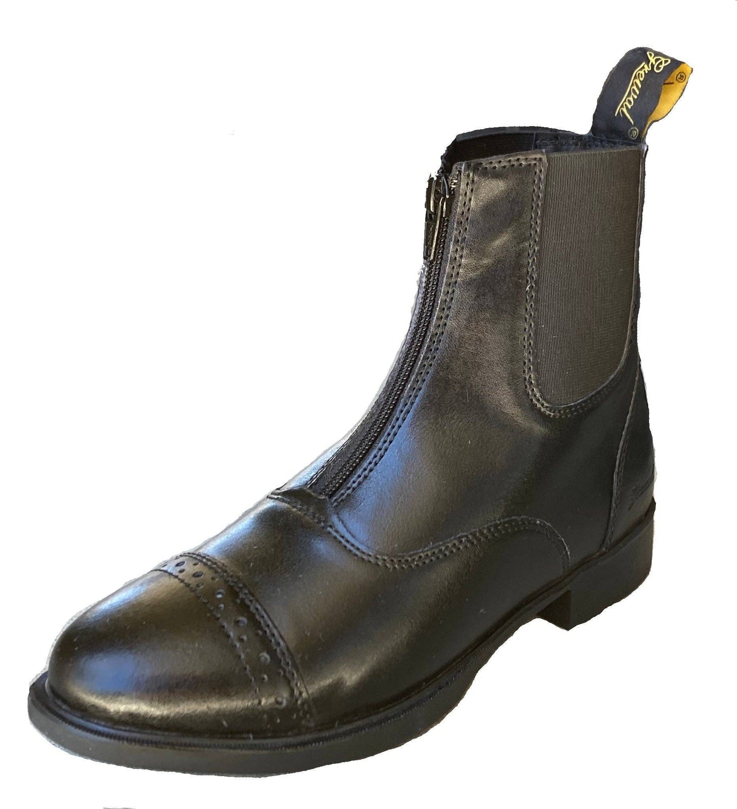 Adult Zip Up Synthetic Leather Paddock Boots: 7 - Riders Choice Supply Co