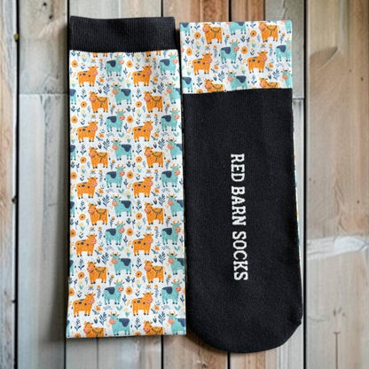 Red Barn Boot Socks- Assorted Styles