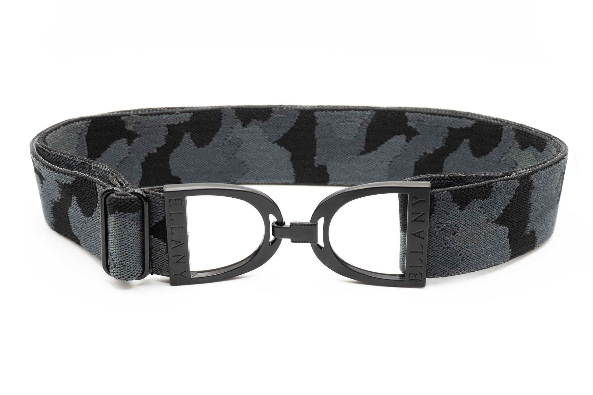 Black Camo - 1.5" Black Stirrup Elastic Belt - Riders Choice Supply Co