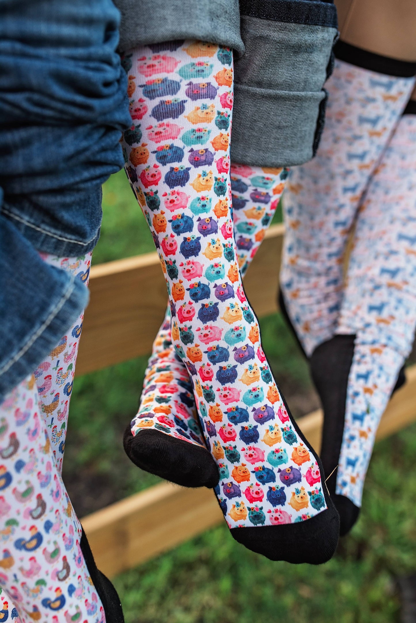 Red Barn Boot Socks- Assorted Styles
