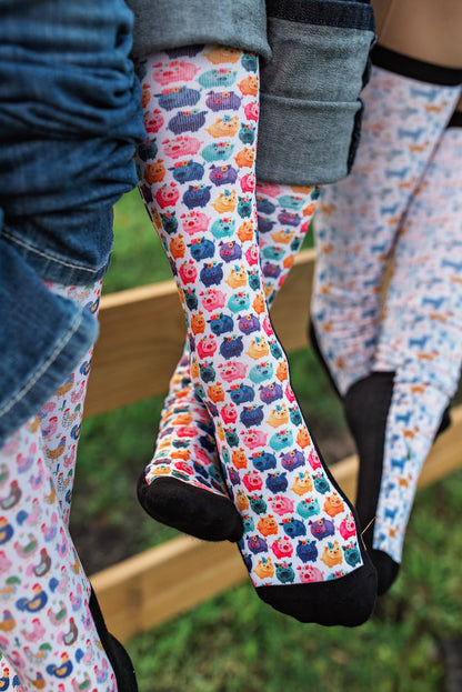 Red Barn Boot Socks- Assorted Styles