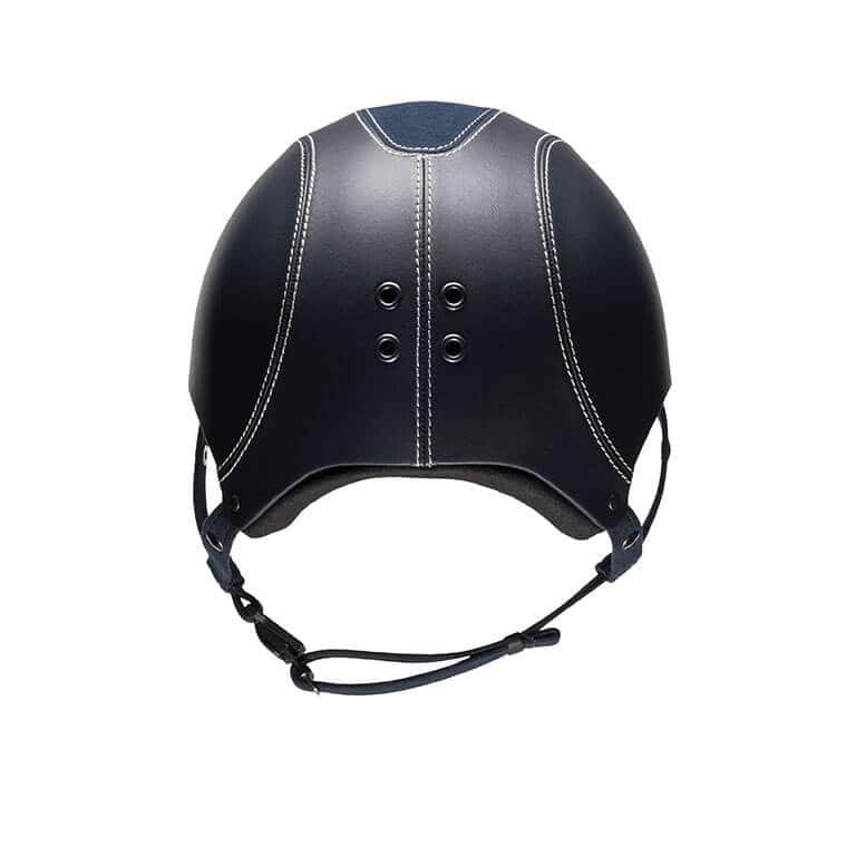 Egide Navy Leather Helmet - Riders Choice Supply Co