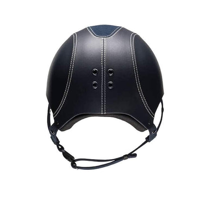 Egide Navy Leather Helmet - Riders Choice Supply Co