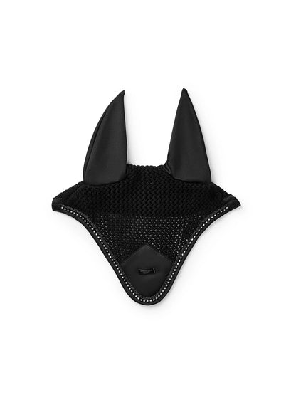 Equestrian Stockholm Ear Bonnet Modern Crystal
Black - Full - Riders Choice Supply Co