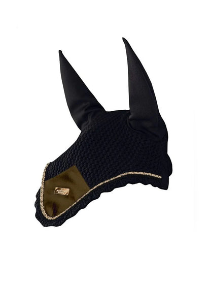 Equestrian Stockholm Ear Bonnet Golden Brass - Full - Riders Choice Supply Co