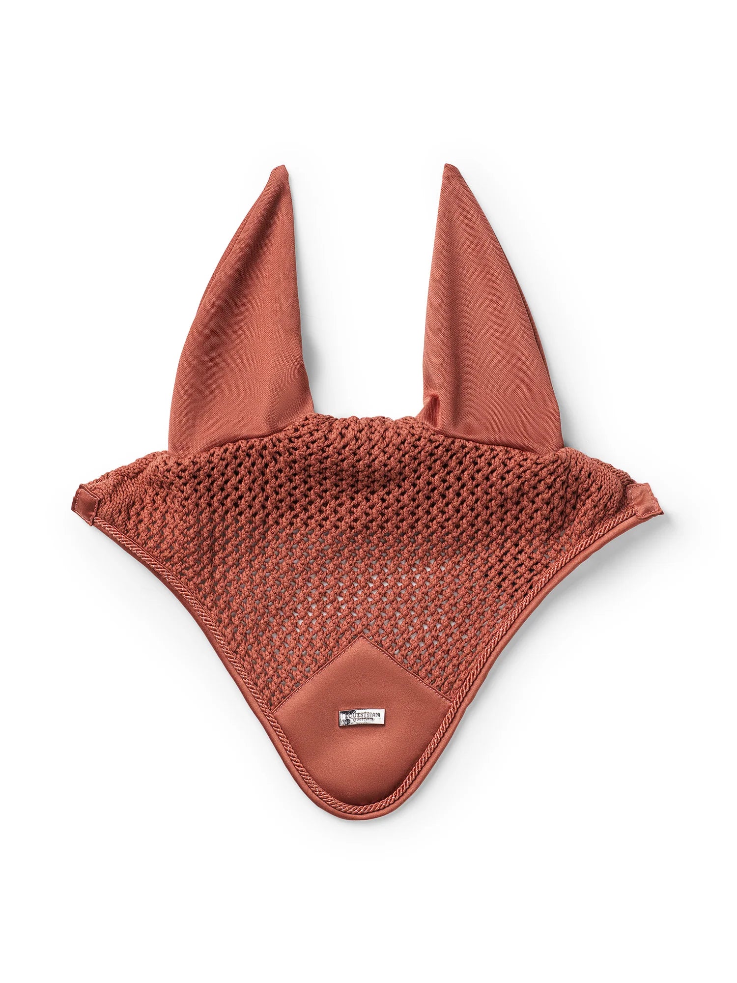 Equestrian Stockholm Ear Bonnet Modern Coral - Full - Riders Choice Supply Co