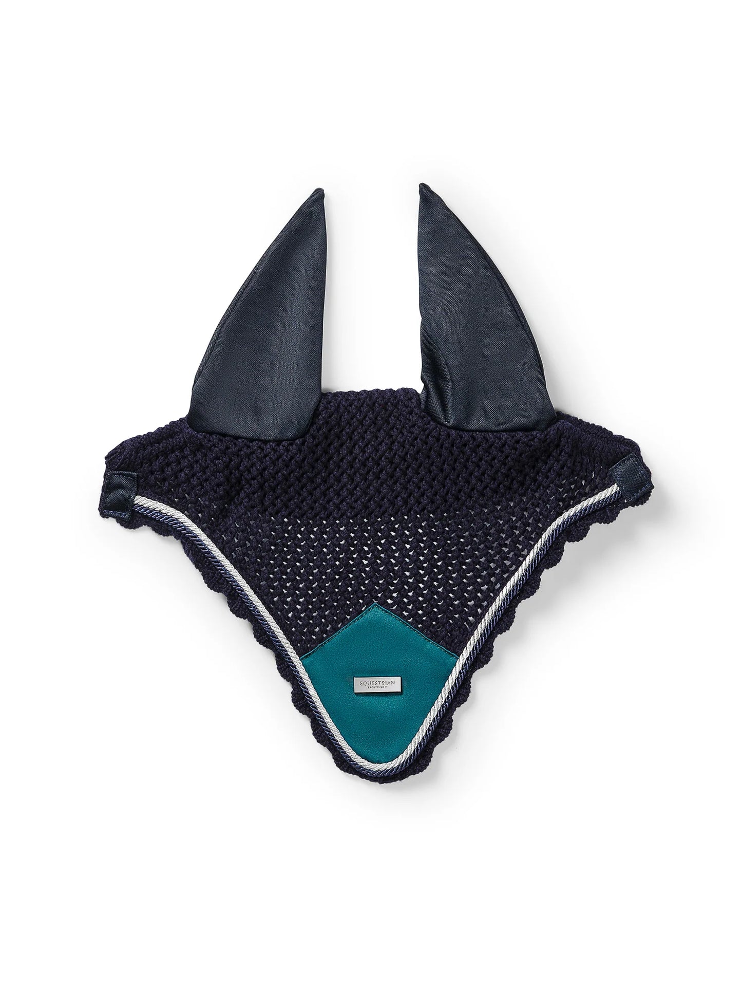 Equestrian Stockholm Ear Bonnet Emerald - Full - Riders Choice Supply Co