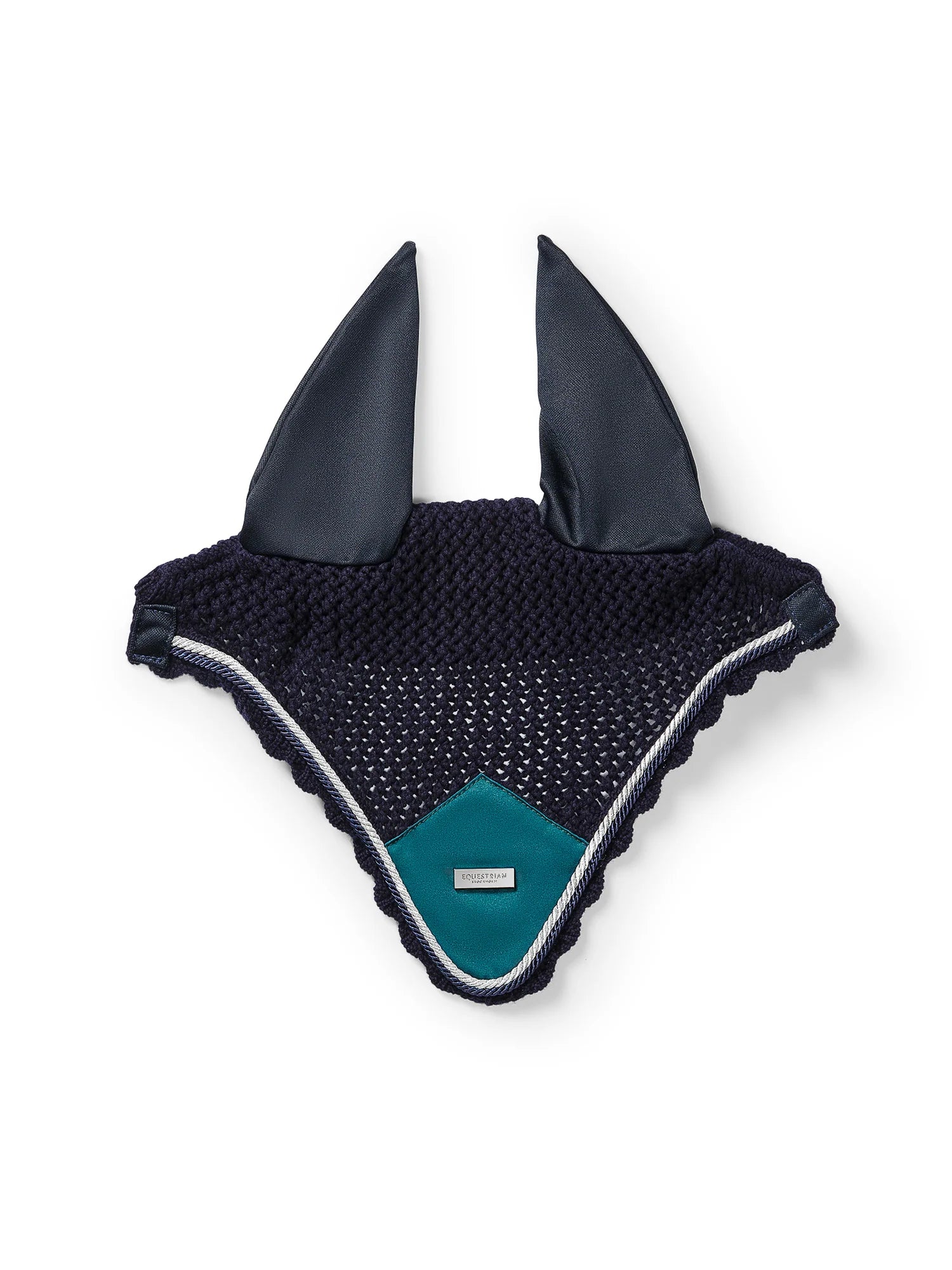 Equestrian Stockholm Ear Bonnet Emerald - Full - Riders Choice Supply Co
