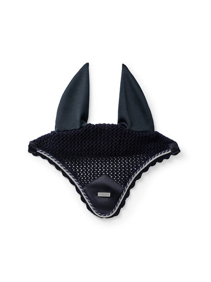 Equestrian Stockholm Ear Bonnet - Midnight Blue - Riders Choice Supply Co