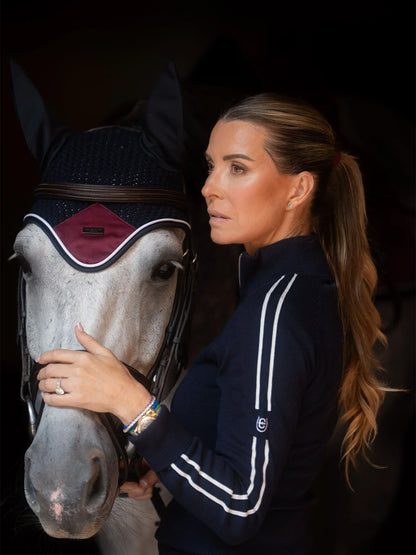 Equestrian Stockholm Ear Bonnet Modern Luxe - Full - Riders Choice Supply Co