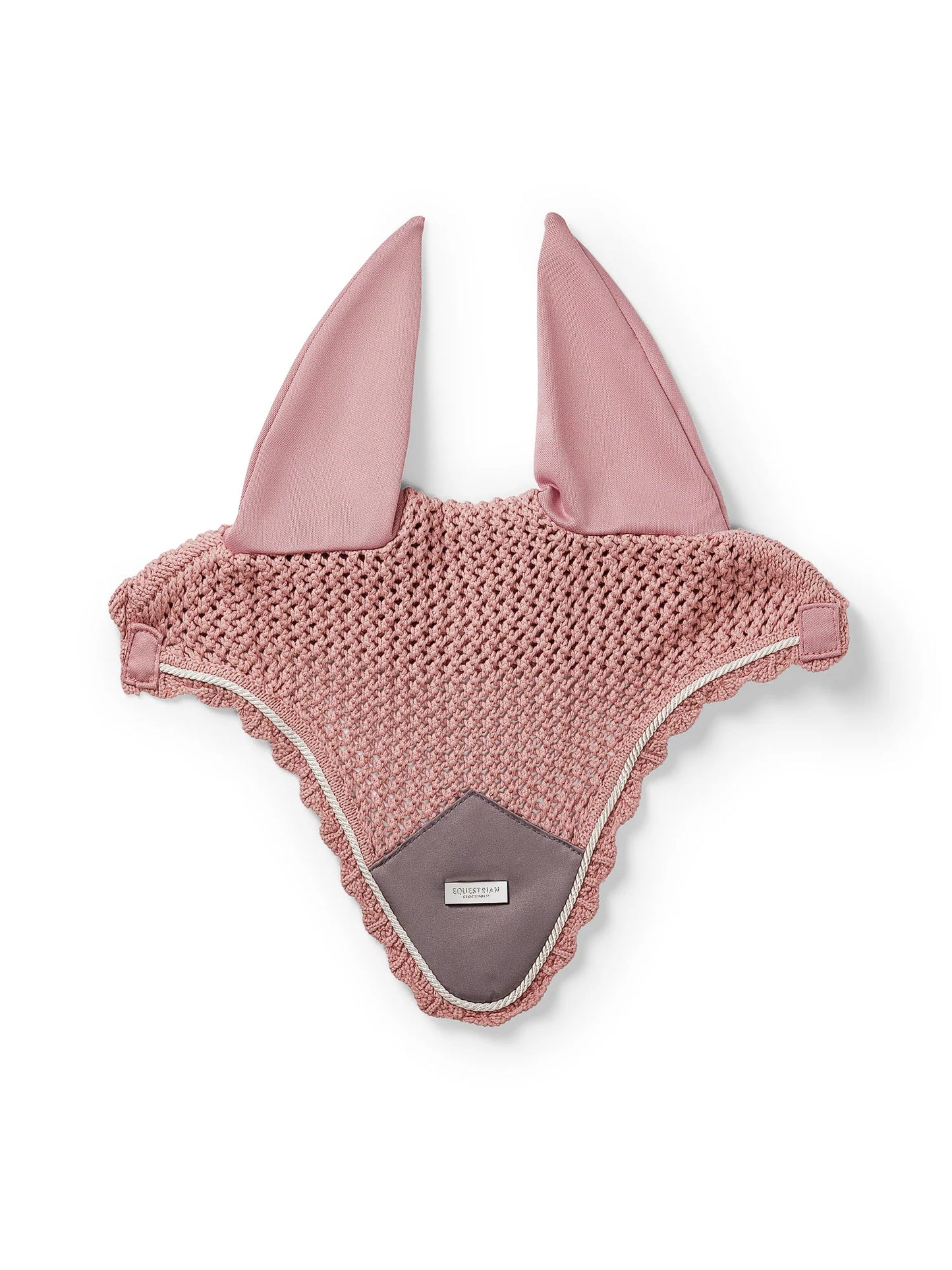 Equestrian Stockholm Ear Bonnet Pink - Full - Riders Choice Supply Co
