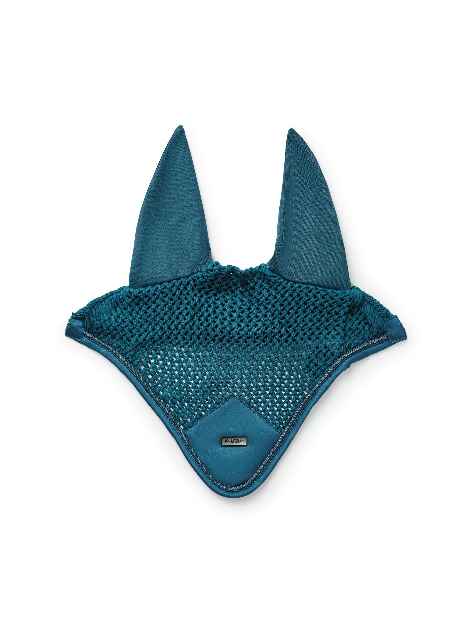 Equestrian Stockholm Ear Bonnet - Modern Teal Blue - Riders Choice Supply Co