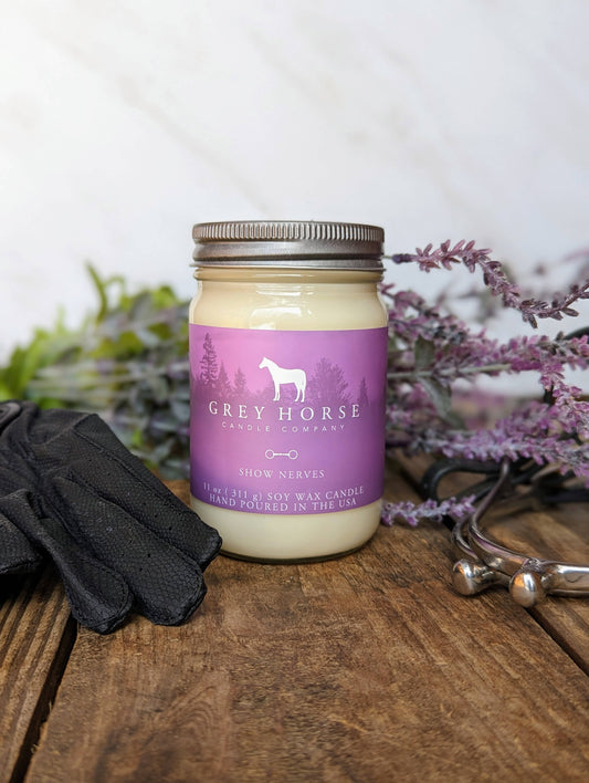 Show Nerves Soy Candle - Riders Choice Supply Co