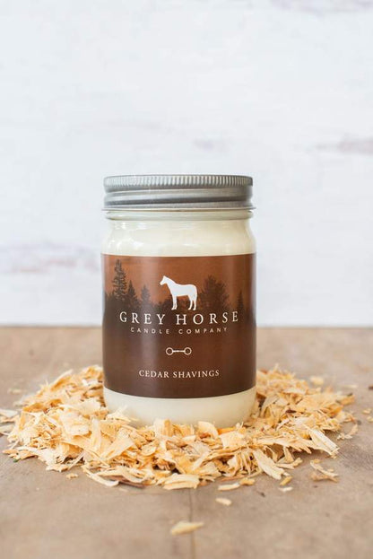 Cedar Shavings Soy Candle - Riders Choice Supply Co