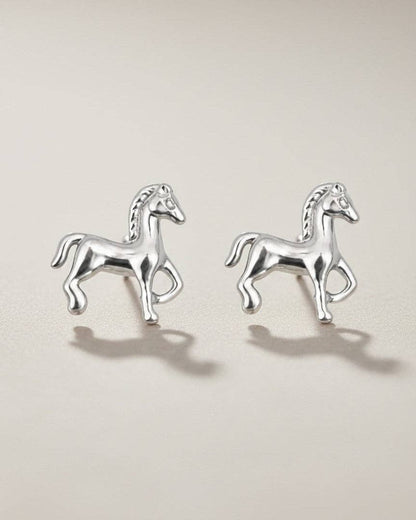 Tiny Horse Earrings