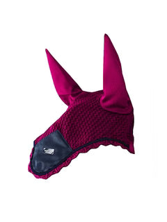 Equestrian Stockholm Ear Bonnet Faded Fuchsia - Full