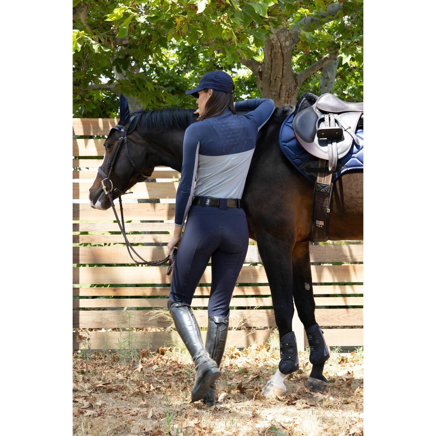 LA Equestrian The Bel Air Flattering Fit Full Seat Breech