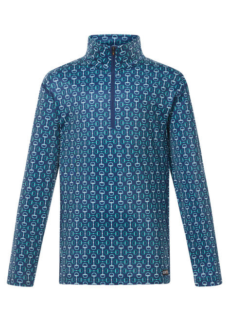 Kerrits Kids 1st Quarter Zip Fleece Tech Top - Riders Choice Supply Co